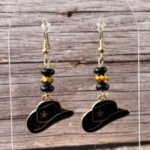 Cowboy Hat Earrings